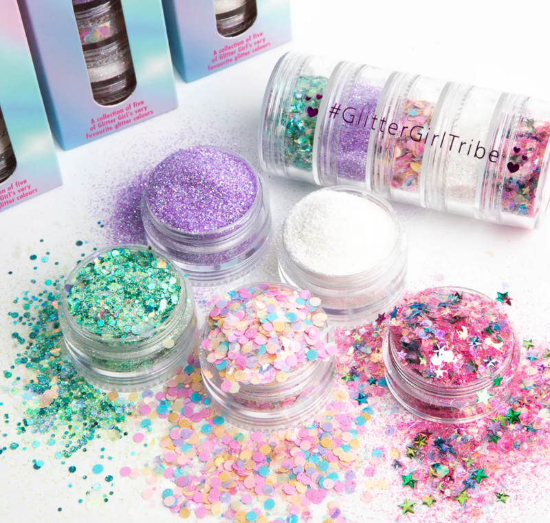 Glitter Girl Eco Glitter Collections Stacks — Modern Body Dancewear Australia
