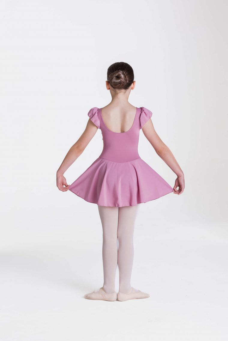 Studio 7 Childs Cap Sleeve Chiffon Dress alternate view