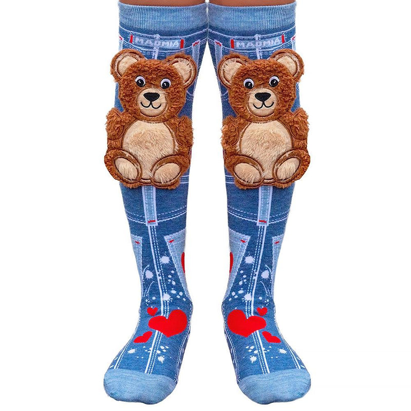 Madmia Toddler Teddy Bear Socks Limited Stock — Modern Body Dancewear Australia