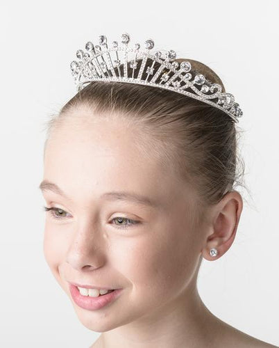 Studio 7 - The Elizabeth Tiara On A Headband — Modern Body Dancewear Australia