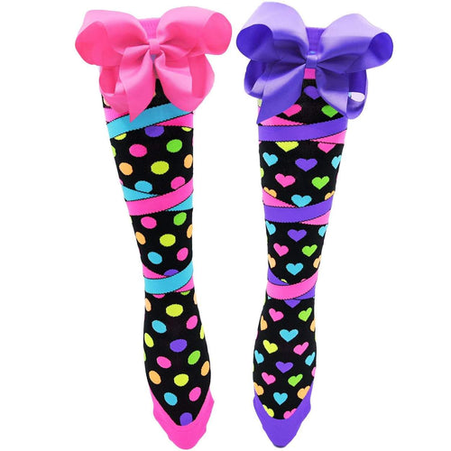Madmia 6-99 years Bow-tiful Socks Limited Stock — Modern Body Dancewear Australia