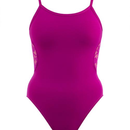 Energetiks Magenta Lace Back Camisole Limited Stock — Modern Body Dancewear Australia