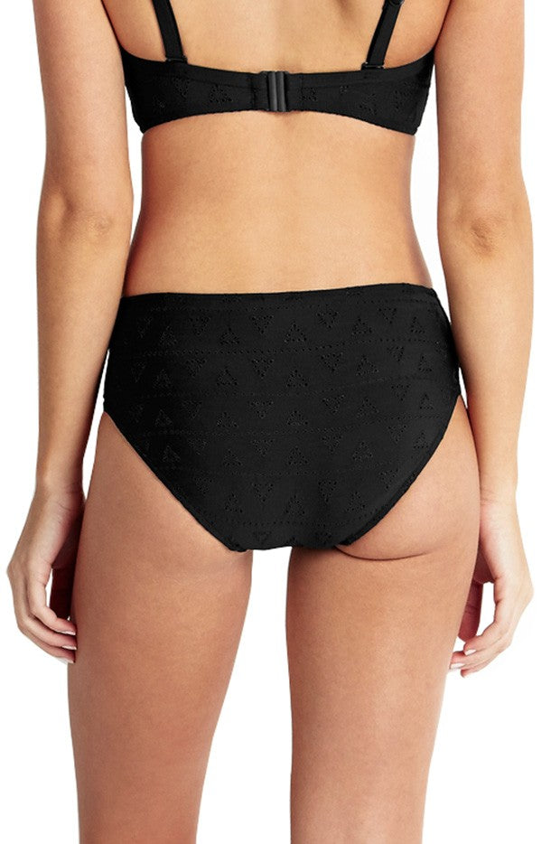 Seafolly Lola Rae Mid Rise Retro Pant Limited Stock alternate view