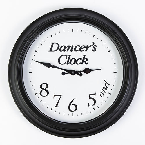 Mad Ally Hanging Wall Dancers Clock — Modern Body Dancewear Australia